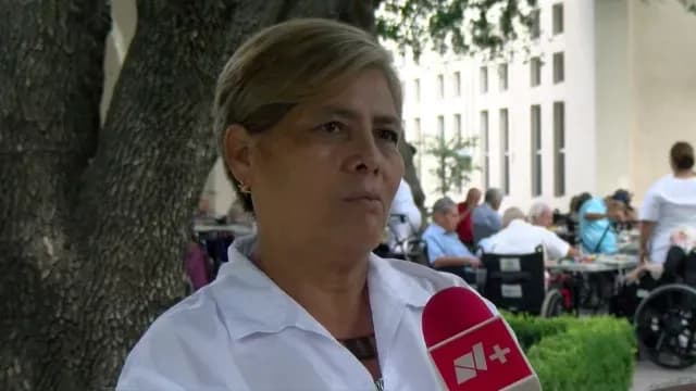 María Elena es una de las más queridas enfermeras en 'Hogar dela Misericordia'