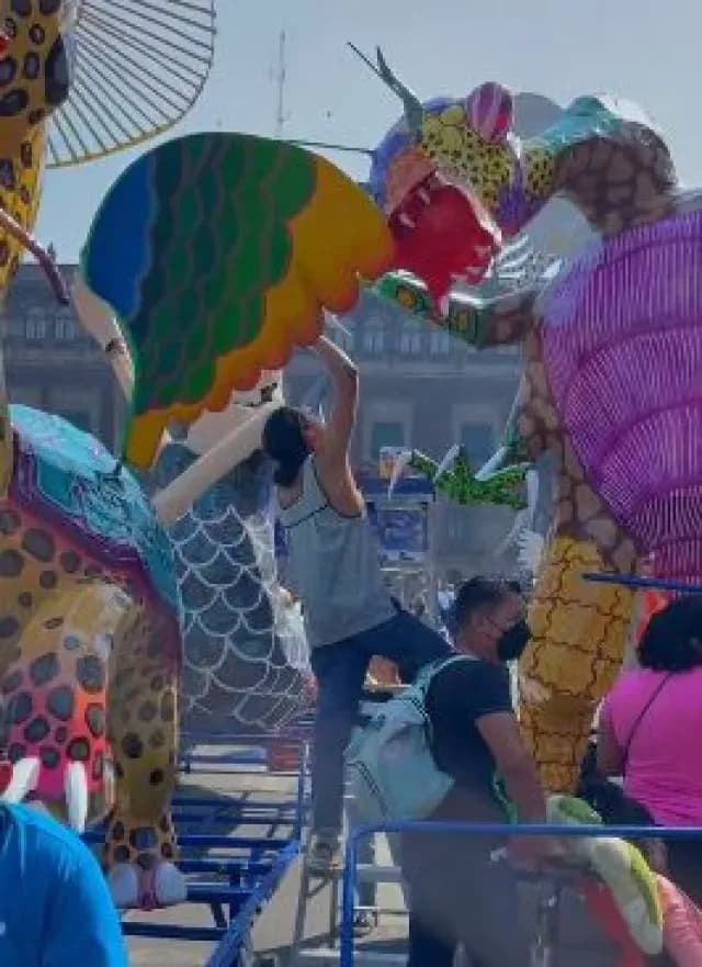 Desfile de Alebrijes Monumentales 2023 en CDMX