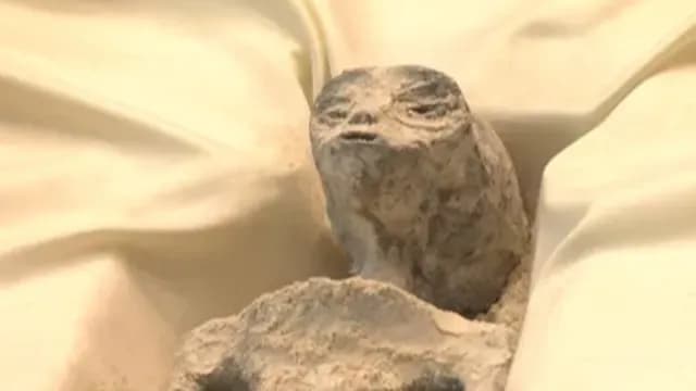 Supuestos restos de un extraterrestre