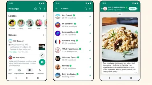 Canales de WhatsApp: la Novedad para Seguir tus Intereses