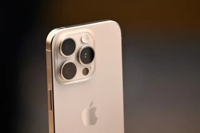 Iphone 15 en exhibición en California