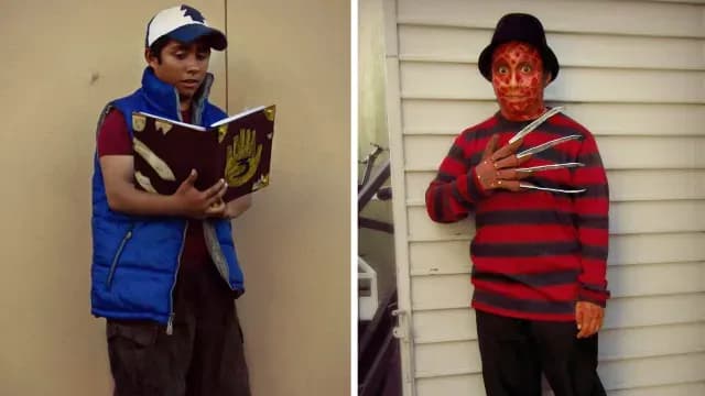 Joven Mexicano se Disfraza de 105 Personajes durante Halloween en Tijuana