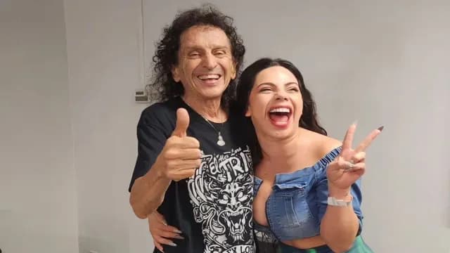 Lizbeth Rodríguez y Alex Lora