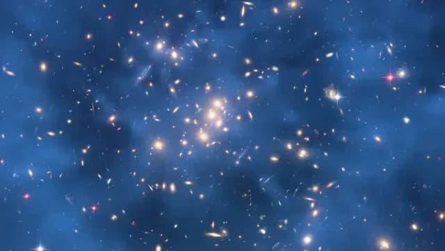 La masa de las galaxias probaría que hay materia oscura