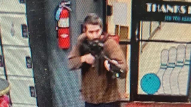 Imagen del sospechoso tomada de una cámara de seguridad