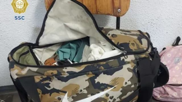 Maleta hallada en el Metro