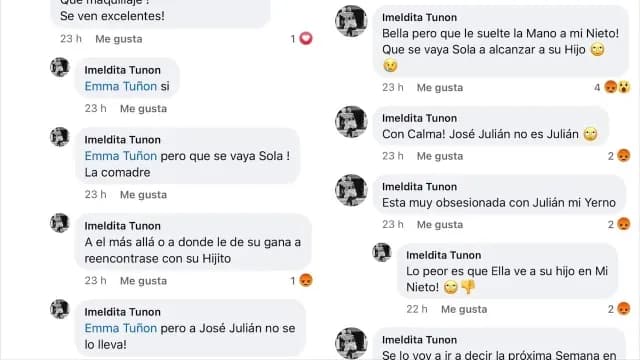 Consuegra de Maribel Guardia la critica en Facebook