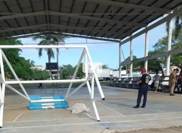 Niño de 12 años Muere al Caerle Canasta de Basquetbol en la Cabeza