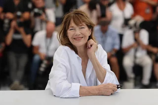Jane Birkin en el festival de Cannes en 2021