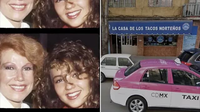 Thalía iba con su madre a La Tonina, en la colonia San Rafael