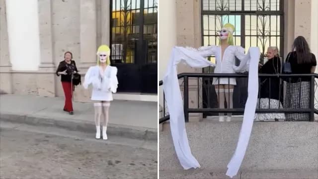 Católicos hostigan a drag queen durante sesión de fotos en Ciudad Obregón