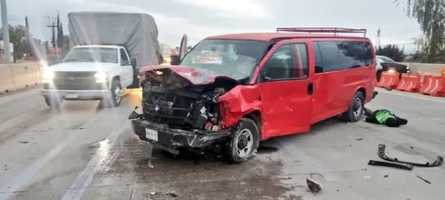 Choque Múltiple en la México - Querétaro | Foto: SCIT