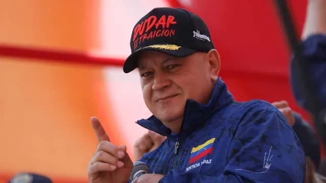 Ministro del Interior de Venezuela, Diosdado Cabello. Foto: Reuters