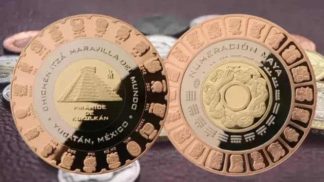 Nueva moneda de 20 pesos.