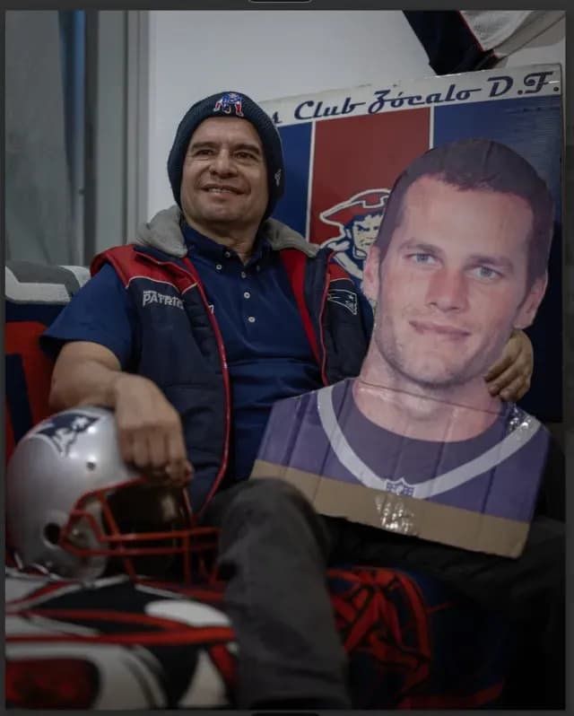 Víctor Barrón admira a Tom Brady y lo considera su ídolo