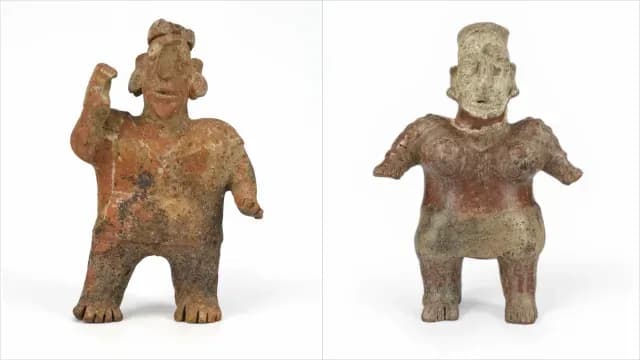 Piezas mesoamericanas que serán subastadas en Mónaco