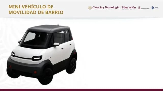 Olinia mini vehículo barrio
