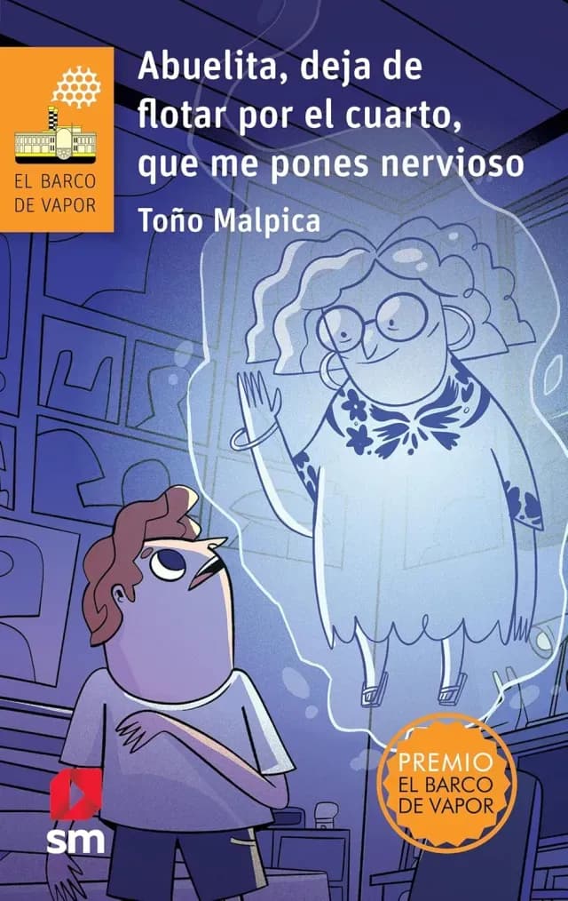 Portada de Abuelita, deja de flotar por el cuarto