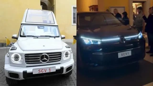 Autos oficiales del Vaticano se distinguen por Placas SCV1