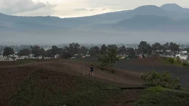 El lugar favorito de Juana para entrenar es el volcán Xaltepec, ubicado al sureste de la Ciudad de México.