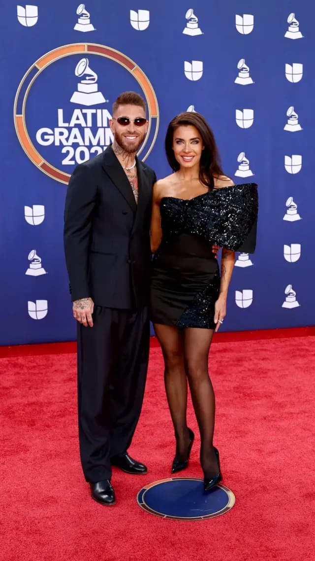 Sergio Ramos Pilar Rubio Latin Grammy