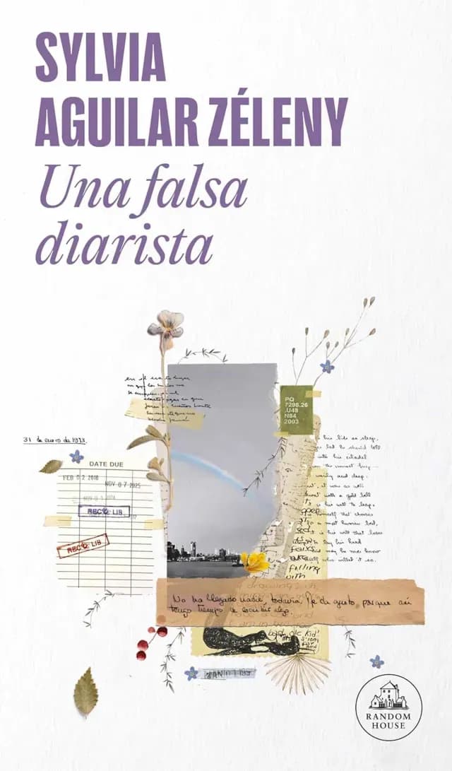 Portada de Una falsa diarista de Sylvia Aguilar Zéleny