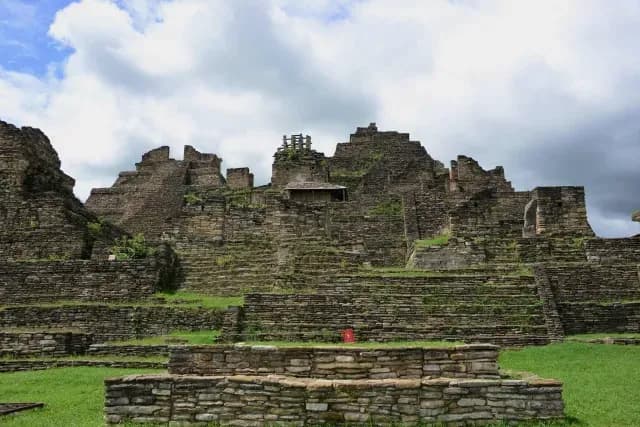 Zona arqueológica de Toniná, en Chiapas