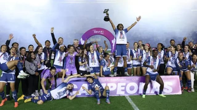 Las futbolistas del club Pachuca fueron campeonas del Torneo Clausura 2025.