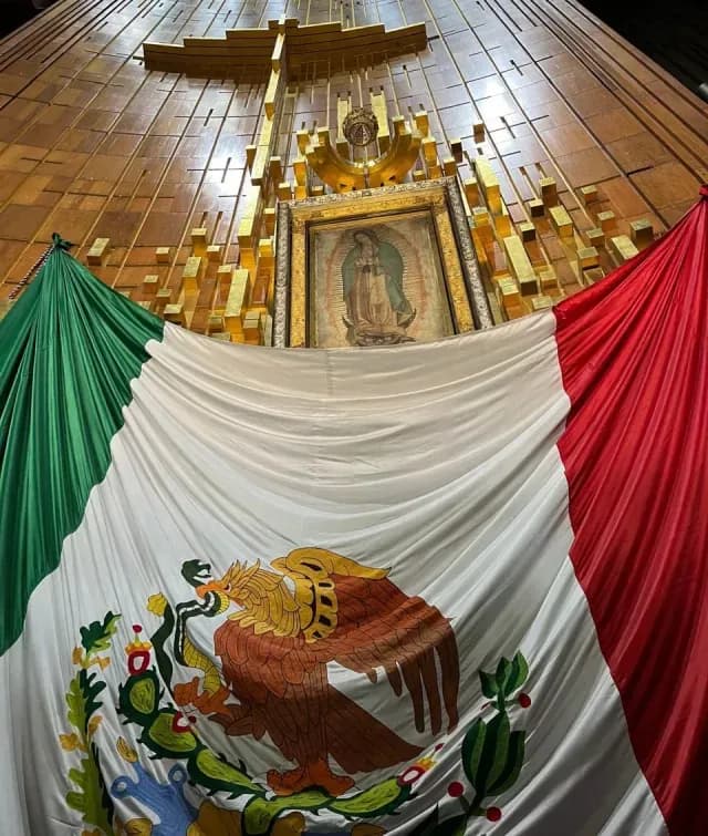 Virgen de Guadalupe en la Basílica. Foto: Rocío Mandujano | N+