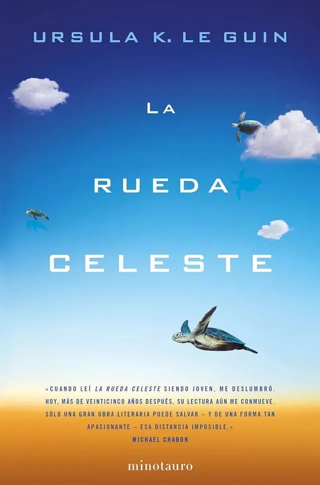 Portada de La rueda celeste de Ursula K. Le Guin