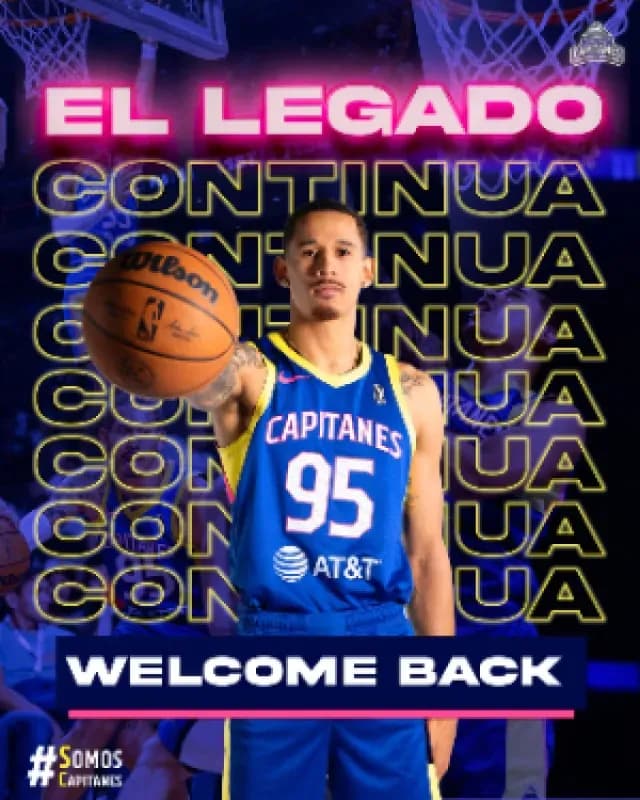 Así recibieron los Capitanes de nueva cuenta a Juan Toscano. Foto: Capitanes CDMX