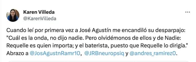 Karen Villeda sobre el novelista José Agustín