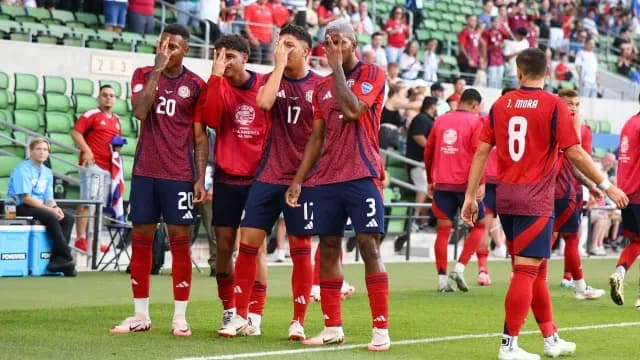 Costa Rica se despide de la Copa América con una victoria. Foto AFP