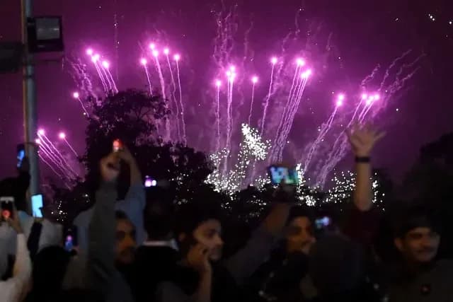 El Año Nuevo 2025 desde Karachi
