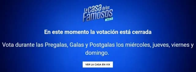 votaciones casa de los famosos