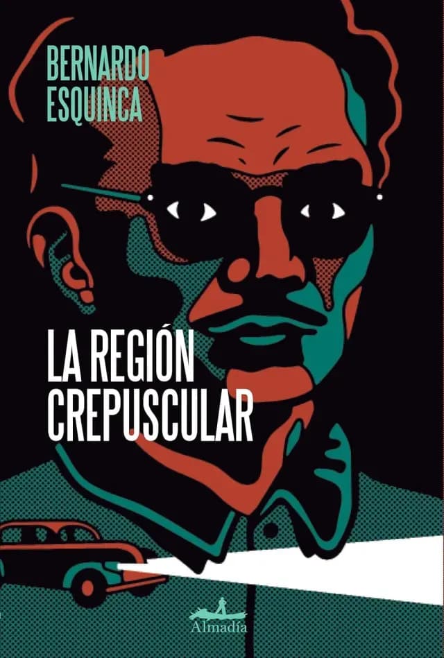 Portada de La región crepuscular de Bernardo Esquinca