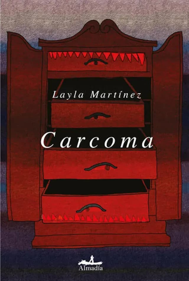 Portada de Carcoma de Layla Martínez