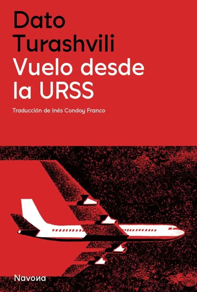 Portada de Vuelo desde la URSS de Dato Turashvili