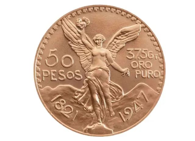 El reverso del Centenario de Oro