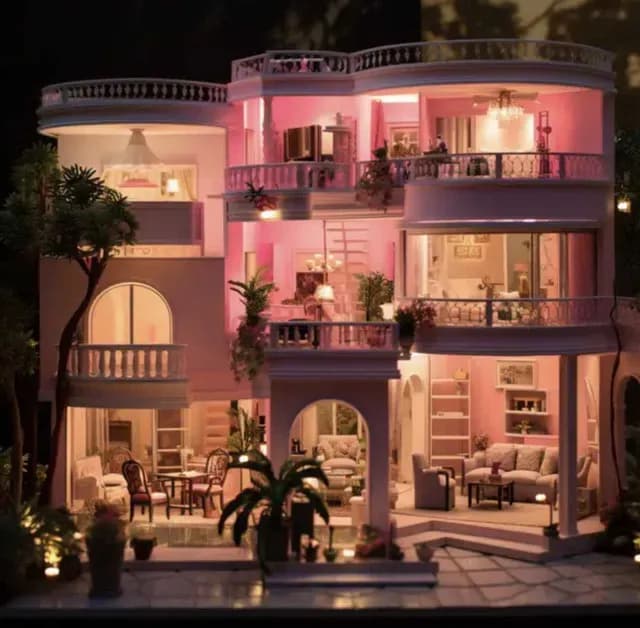 La casa de la muñeca Barbie si estuviera en México