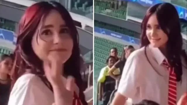 Descubren a doble de Dulce María llamada Júlia en Brasil