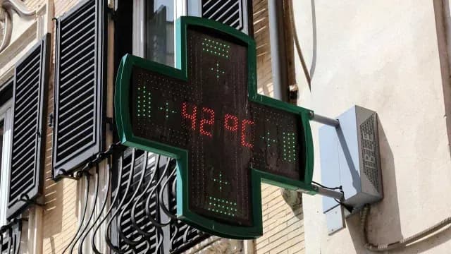 Italia registra temperaturas extremas debido al anticiclón Caronte