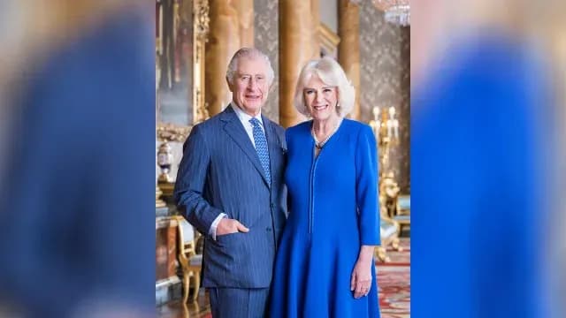 Rey Carlos III y su esposa Camila