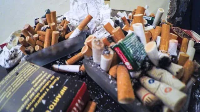 Colillas de cigarros