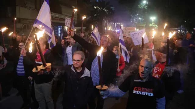 Protesta en capital de Israel