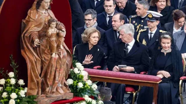La reina emérita española Sofía