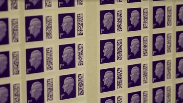 Sellos postales del Rey Carlos III