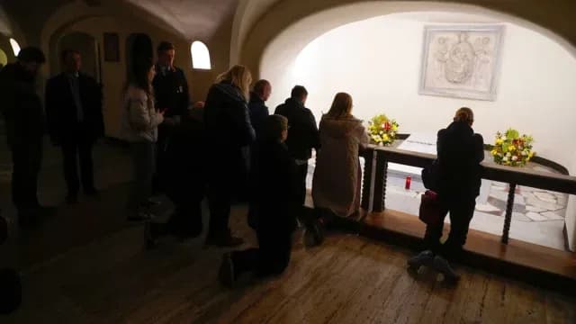 Grutas de la Basílica de San Pedro, en el Vaticano