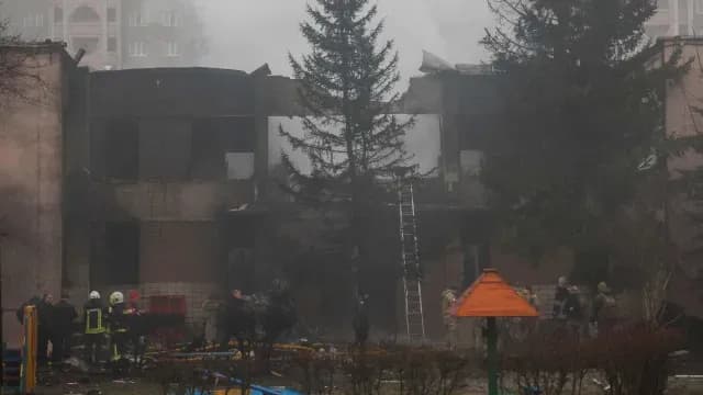 Zelenski lamenta siniestro de helicóptero