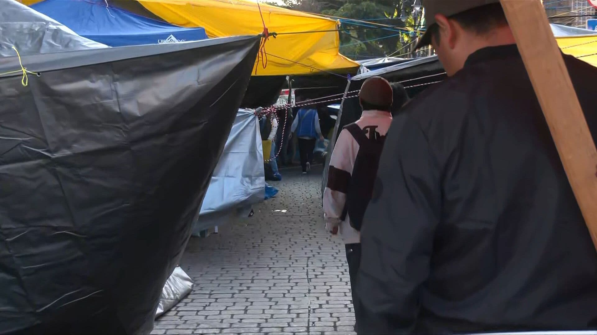 Integrante de la CNTE Muere en Campamento de 5 de Mayo, CDMX